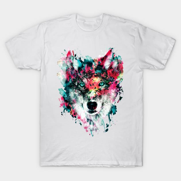 Wolf T-Shirt by rizapeker